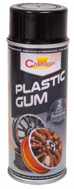 Spray Vopsea Cauciucata Jante, Neagra, 400ml - imagine 2