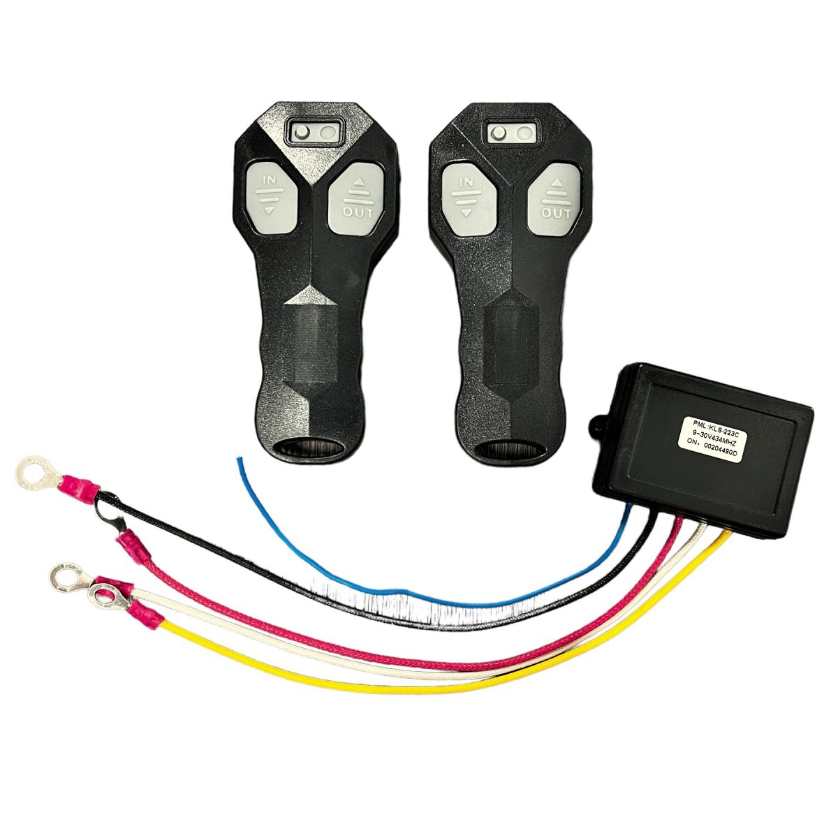 Modul Cu 2 Telecomenzi Wireless Pentru Actionare Troliu, Destinatie Off-Road, Atv, Ssv, Quad (Avx-T100123-8)