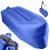 Saltea Autogonflabila „Lazy Bag” tip sezlong, 230 x 70cm, culoare Bleumarin, pentru camping, plaja sau piscina
