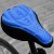 Husa universala albastra cu gel pentru scaunul bicicletei AVX-RW5F